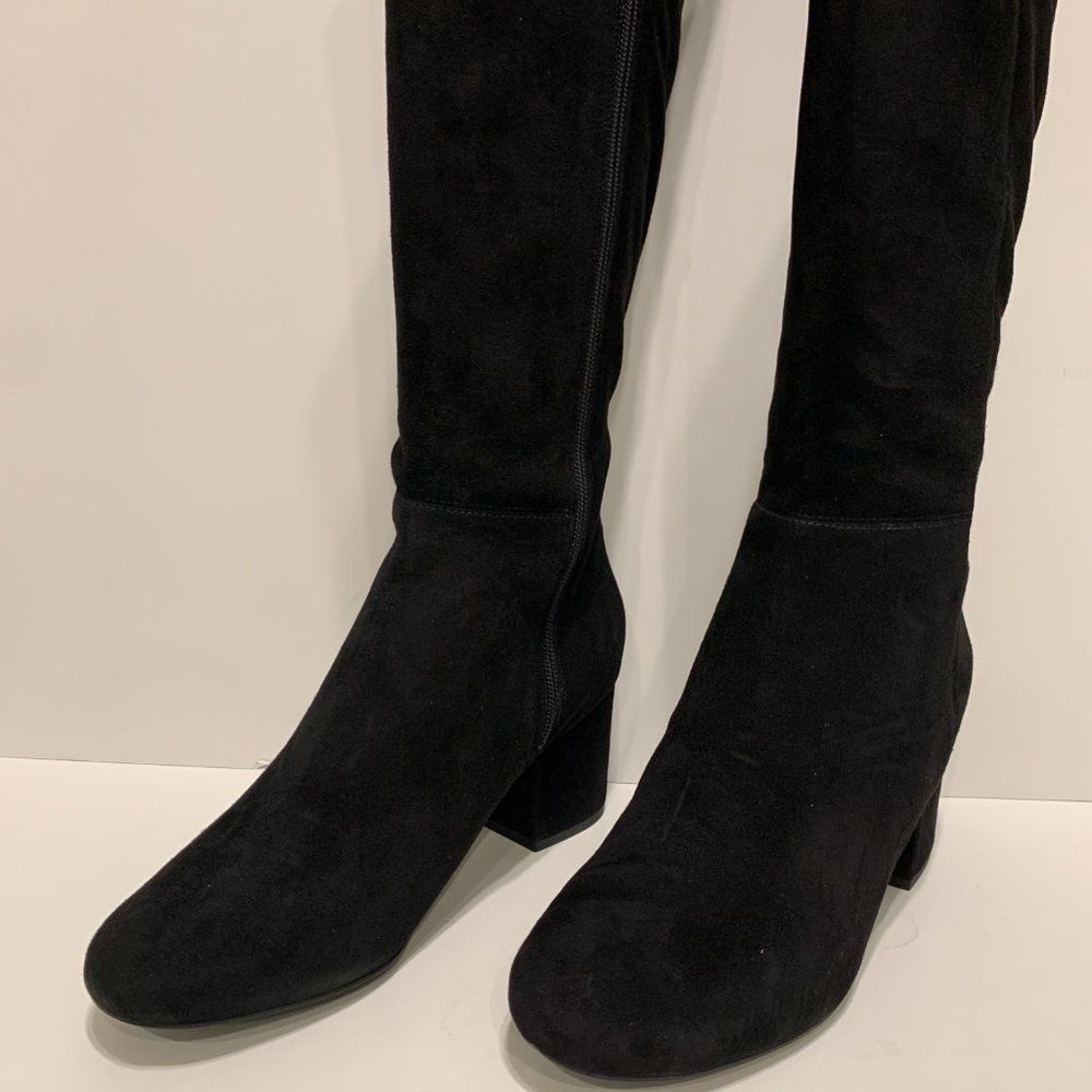 Cole Haan Denise Boot, Black Suede 10B - Picture 4 of 8